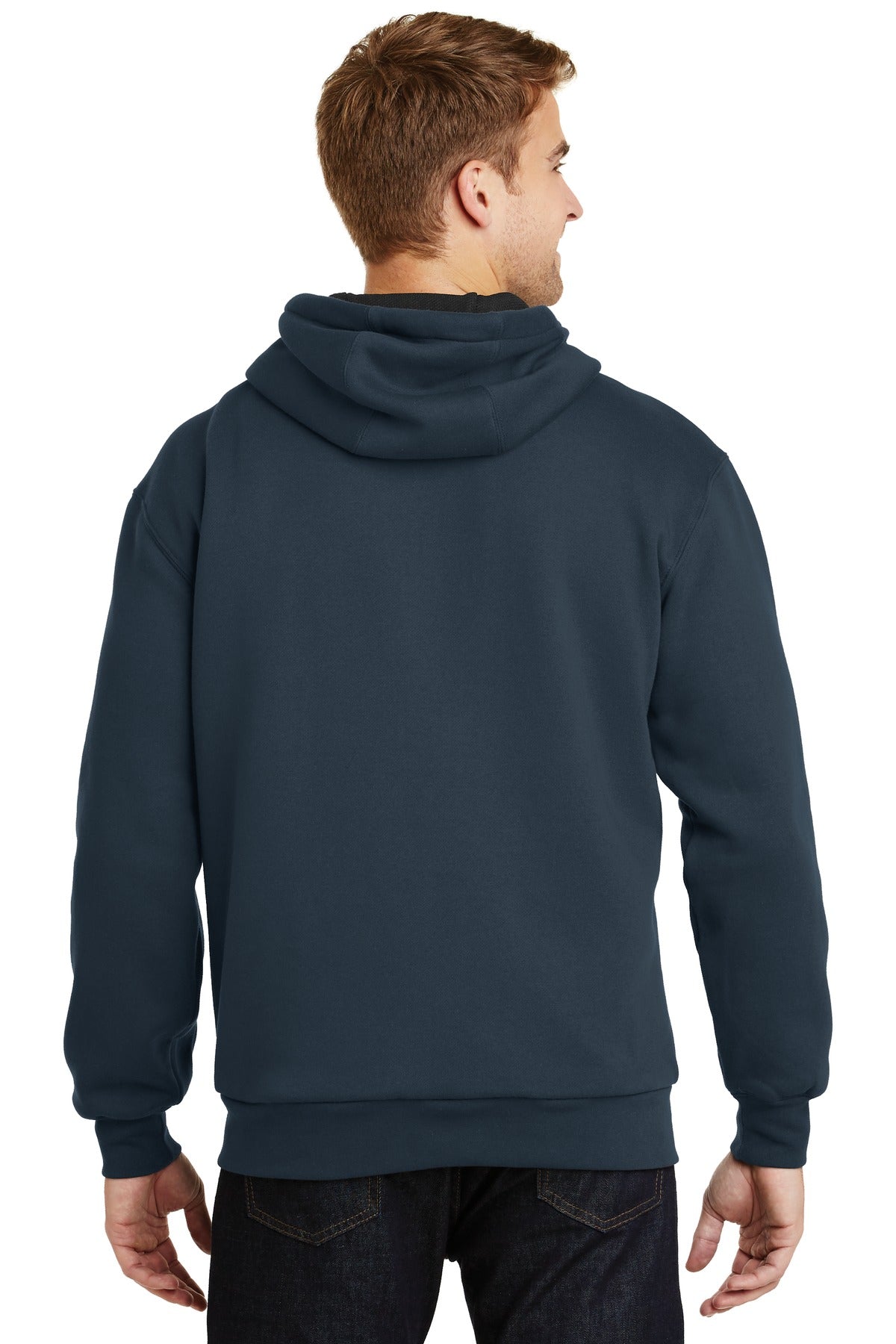 CornerStone Heavyweight Full-Zip Hooded Sweatshirt with Thermal Lining CS620
