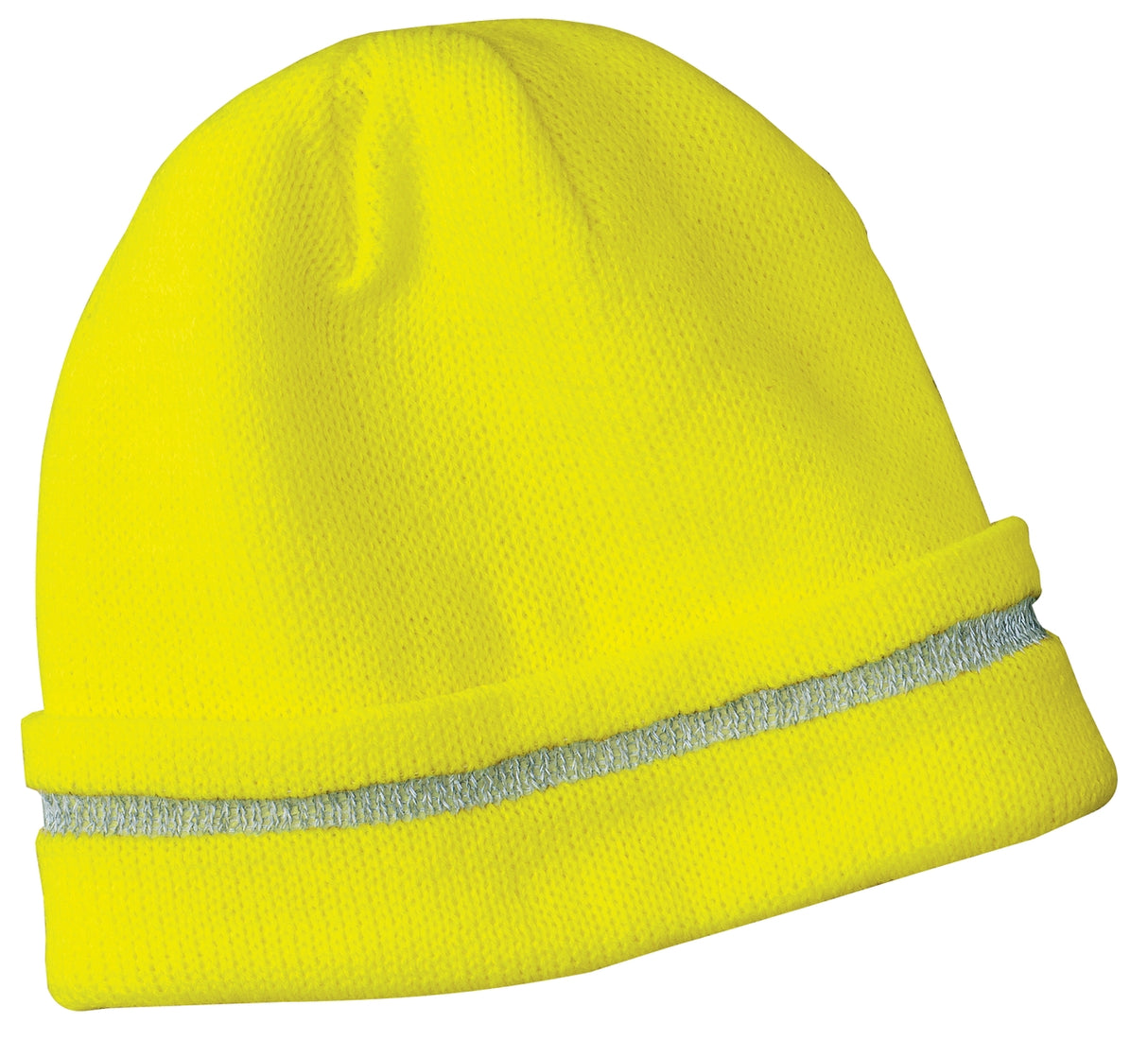 CornerStone Enhanced Visibility Beanie with Reflective Stripe CS800