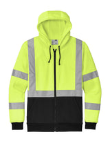 CornerStone A107 Class 3 Heavy-Duty Fleece Full-Zip Hoodie CSF300