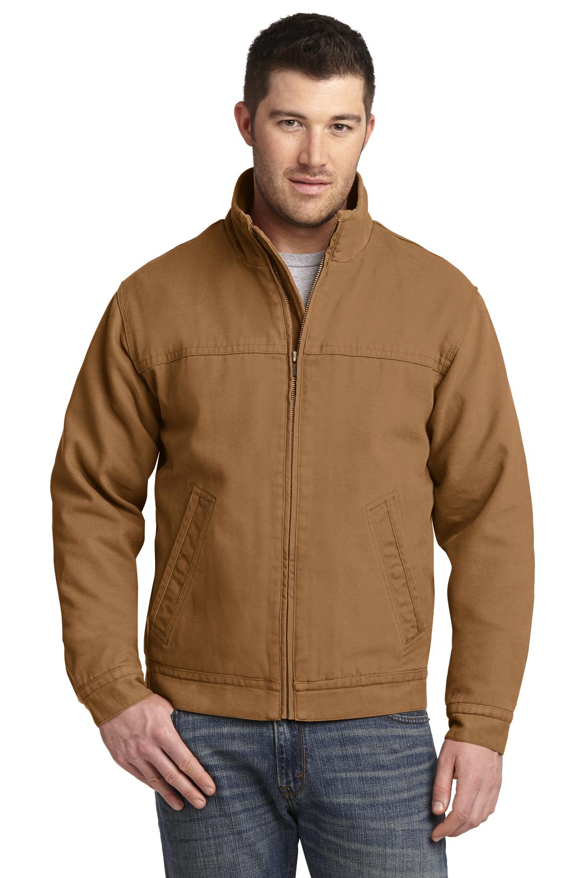 CornerStone Washed Duck Cloth Flannel-Lined Work Jacket CSJ40