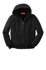 CornerStone Washed Duck Cloth Insulated Hooded Work Jacket CSJ41