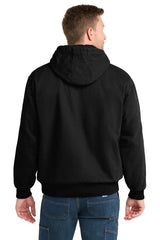 CornerStone Washed Duck Cloth Insulated Hooded Work Jacket CSJ41