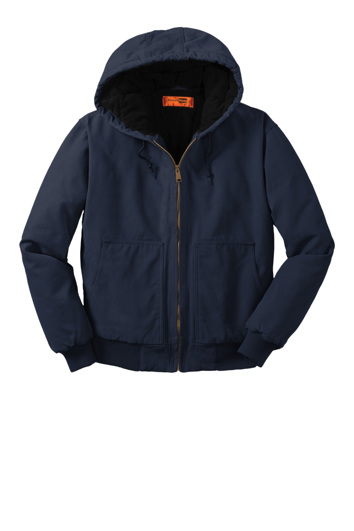 CornerStone Washed Duck Cloth Insulated Hooded Work Jacket CSJ41