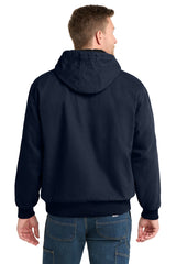 CornerStone Washed Duck Cloth Insulated Hooded Work Jacket CSJ41