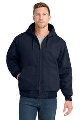 CornerStone Washed Duck Cloth Insulated Hooded Work Jacket CSJ41