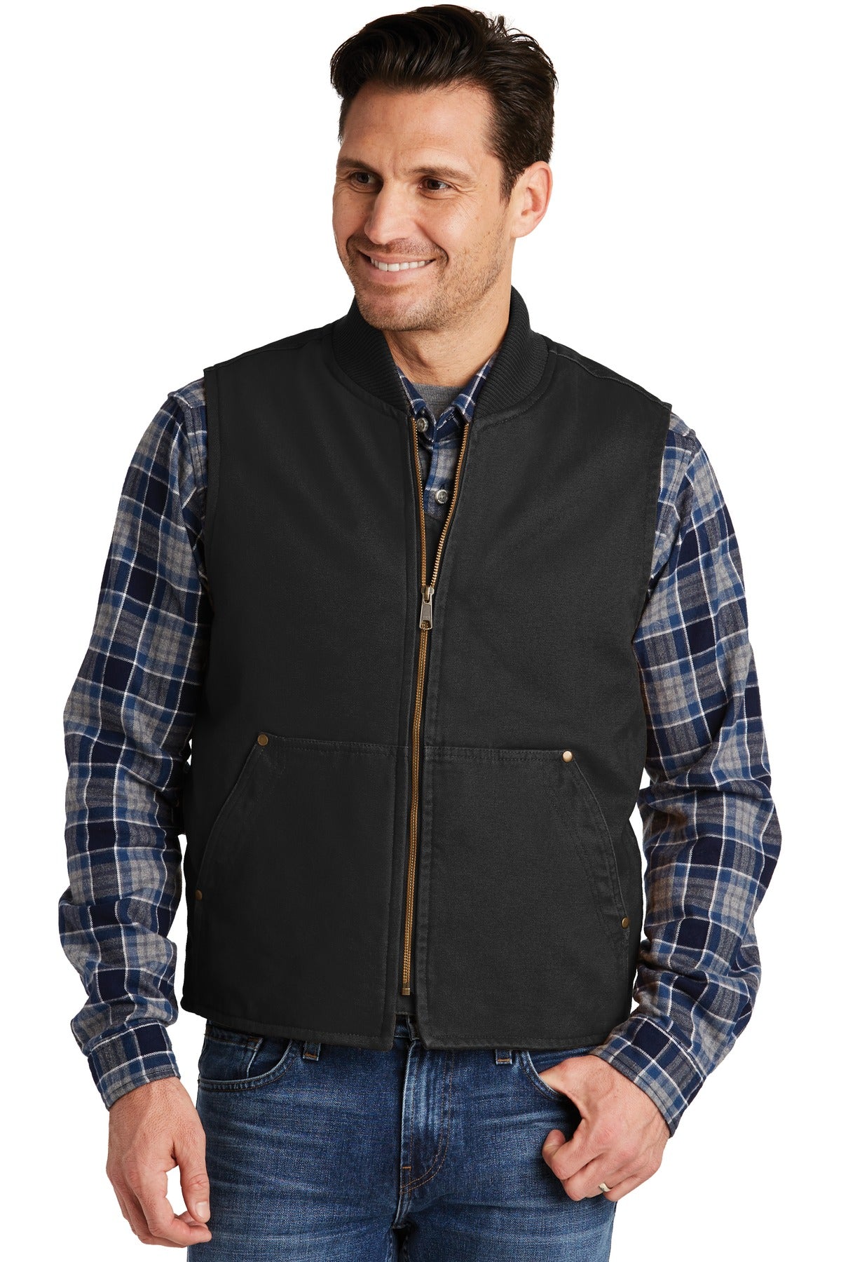 CornerStone Washed Duck Cloth Vest CSV40