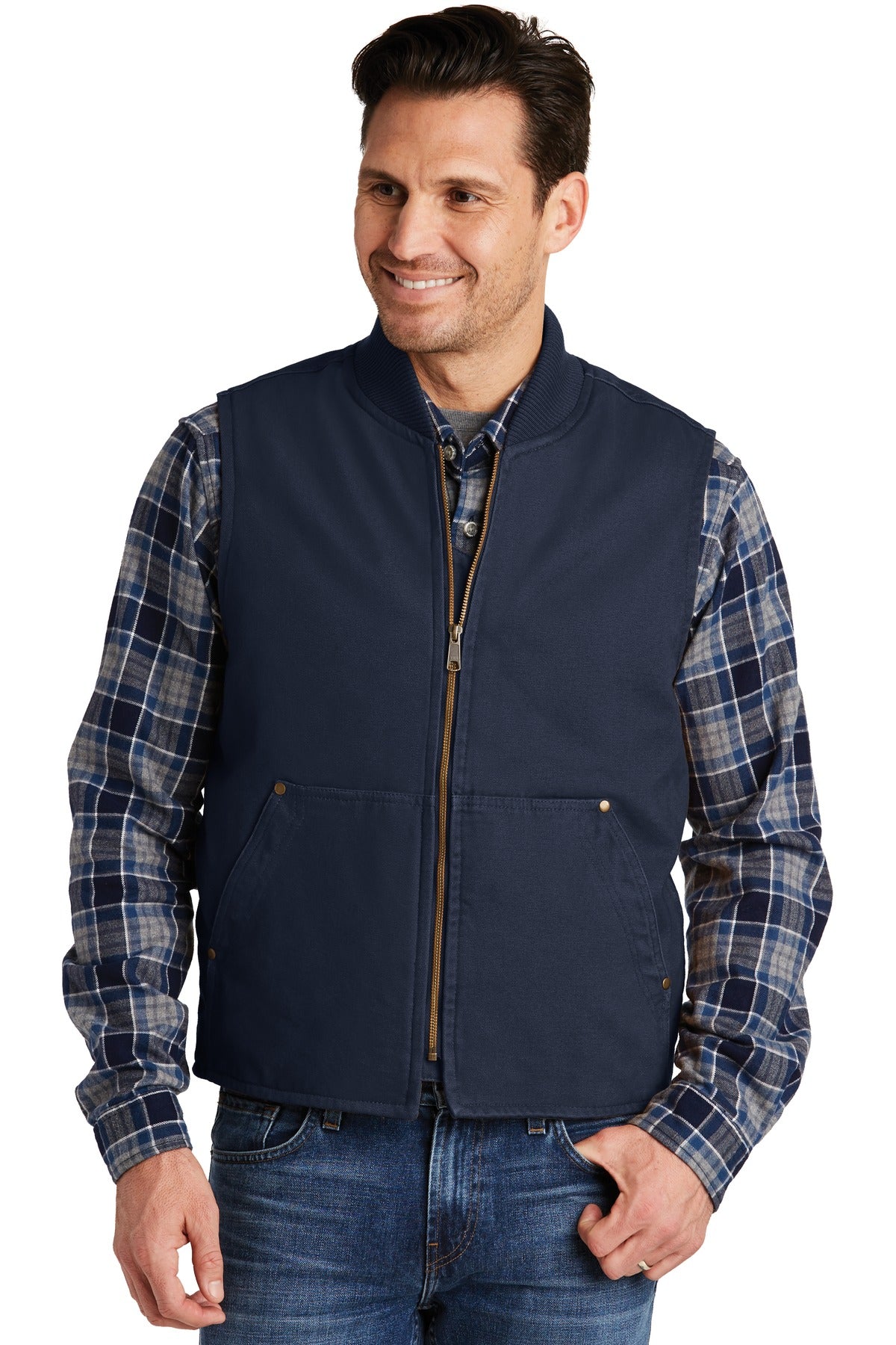 CornerStone Washed Duck Cloth Vest CSV40