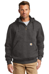 Carhartt  Rain Defender  Paxton Heavyweight Hooded Zip Mock Sweatshirt CT100617