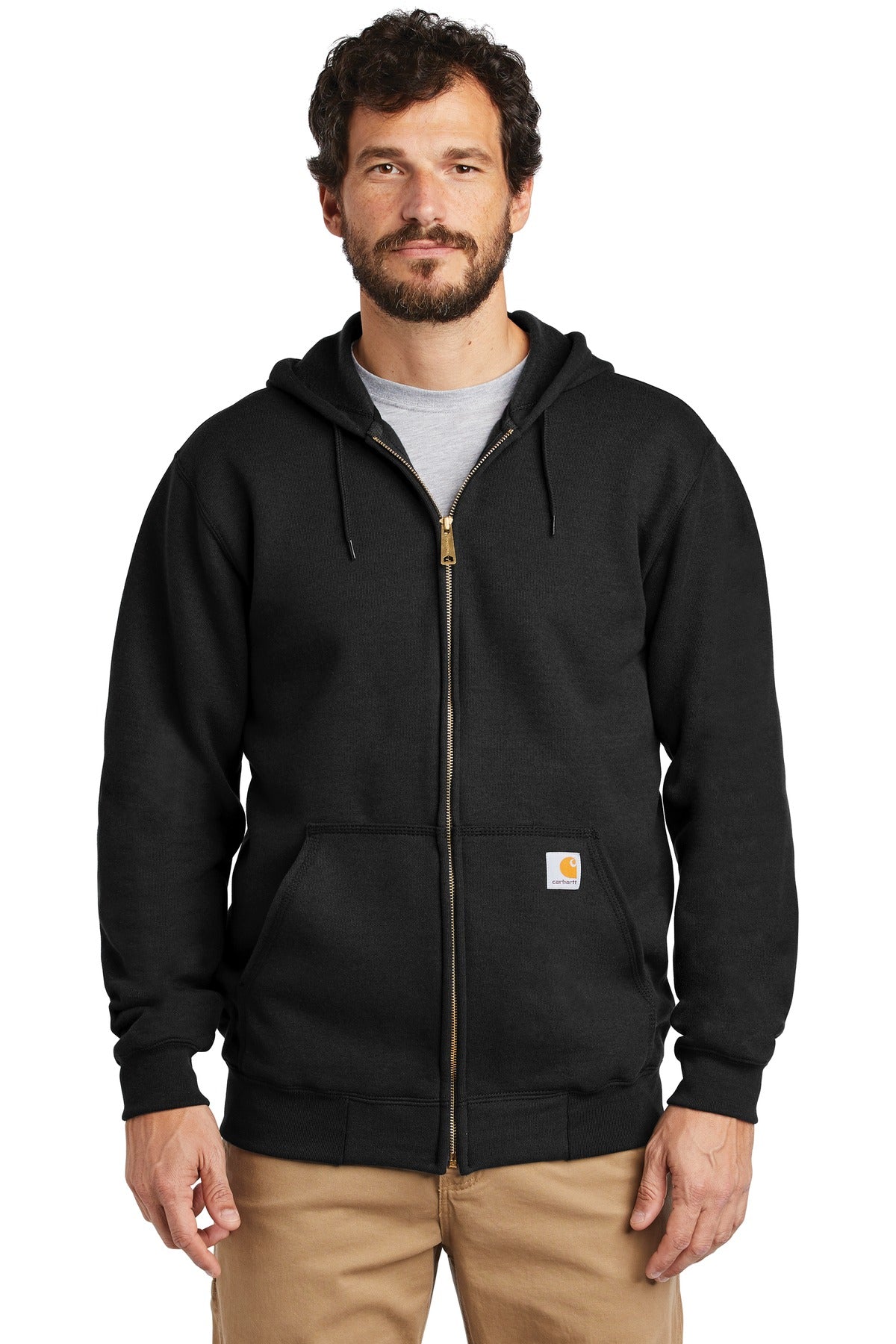 Carhartt  Midweight Hooded Zip-Front Sweatshirt CTK122