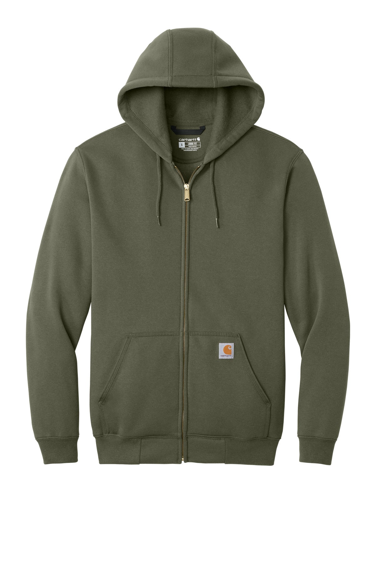 Carhartt  Midweight Hooded Zip-Front Sweatshirt CTK122