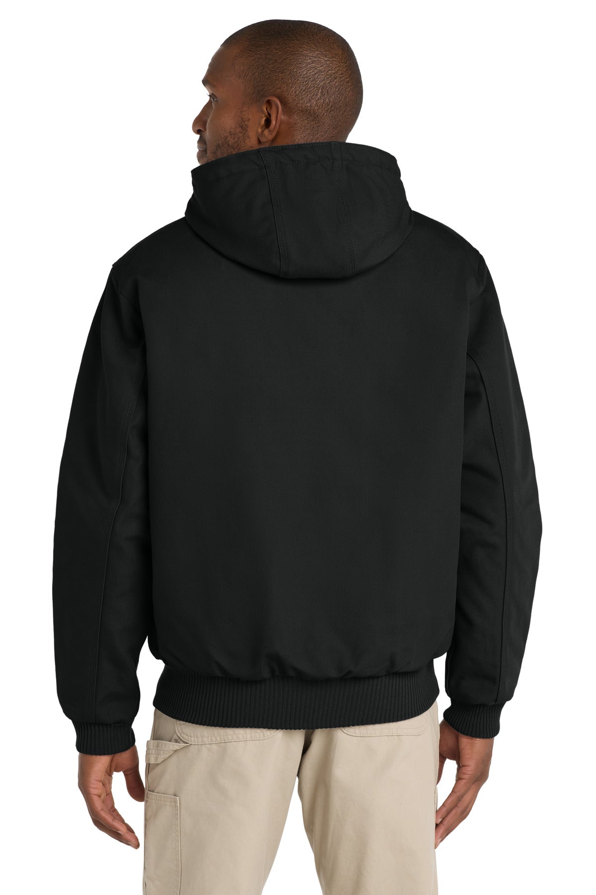 Carhartt Tall Quilted-Flannel-Lined Duck Active Jac CTT106677