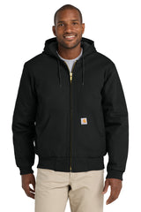 Carhartt Tall Quilted-Flannel-Lined Duck Active Jac CTT106677