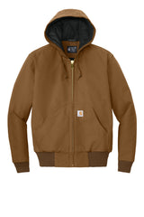 Carhartt Tall Quilted-Flannel-Lined Duck Active Jac CTT106677