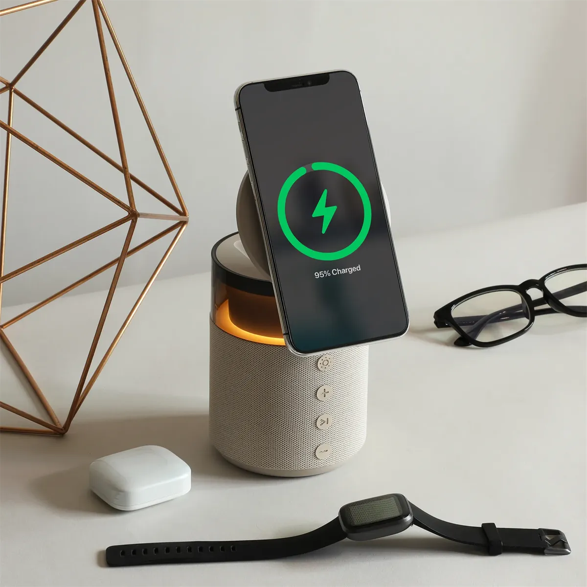 Collective 5 in 1 Wireless Speaker & Charger - 701296
