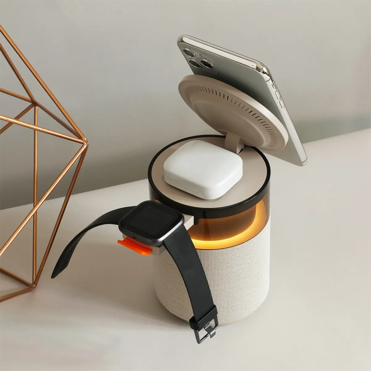 Collective 5 in 1 Wireless Speaker & Charger - 701296