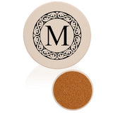 4 in. Round Personalized Ceramic Coasters ACC01