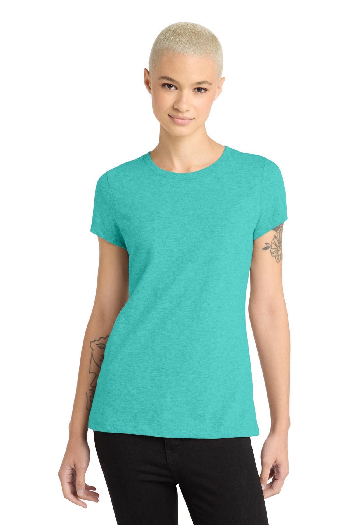 District  Women's Perfect Blend CVC Tee DM108L