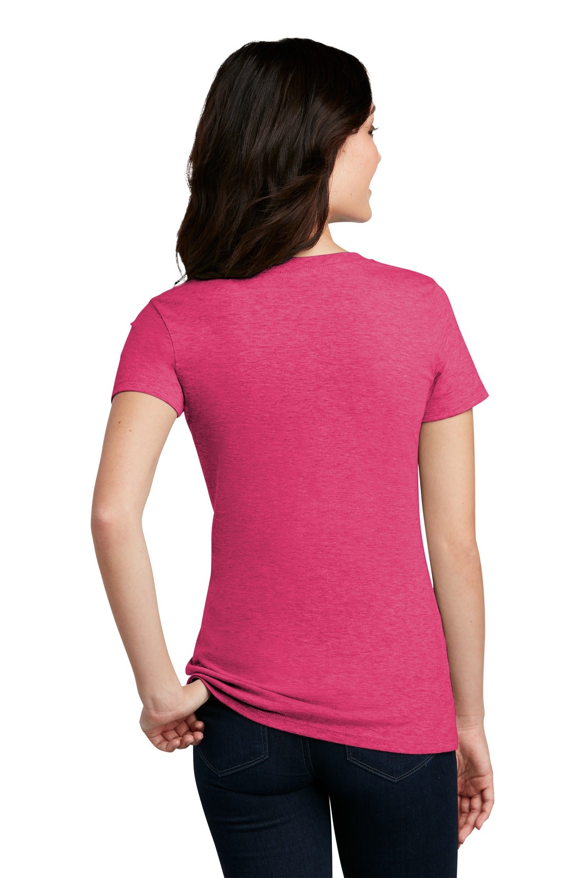 District  Women's Perfect Blend CVC Tee DM108L