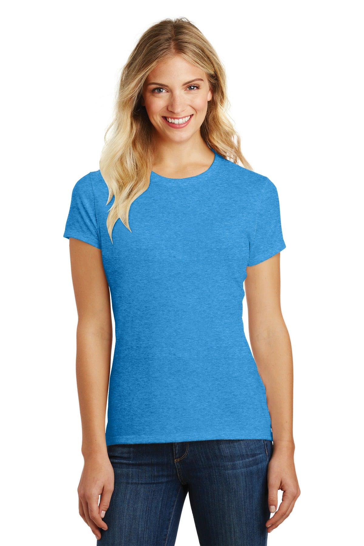 District  Women's Perfect Blend CVC Tee DM108L