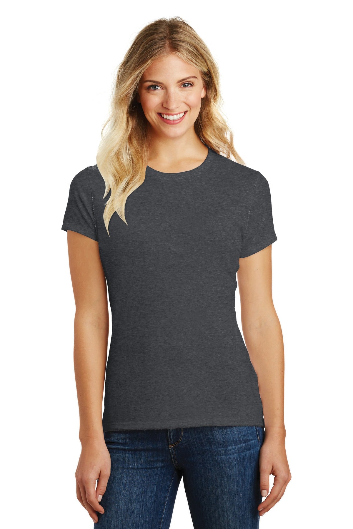 District  Women's Perfect Blend CVC Tee DM108L