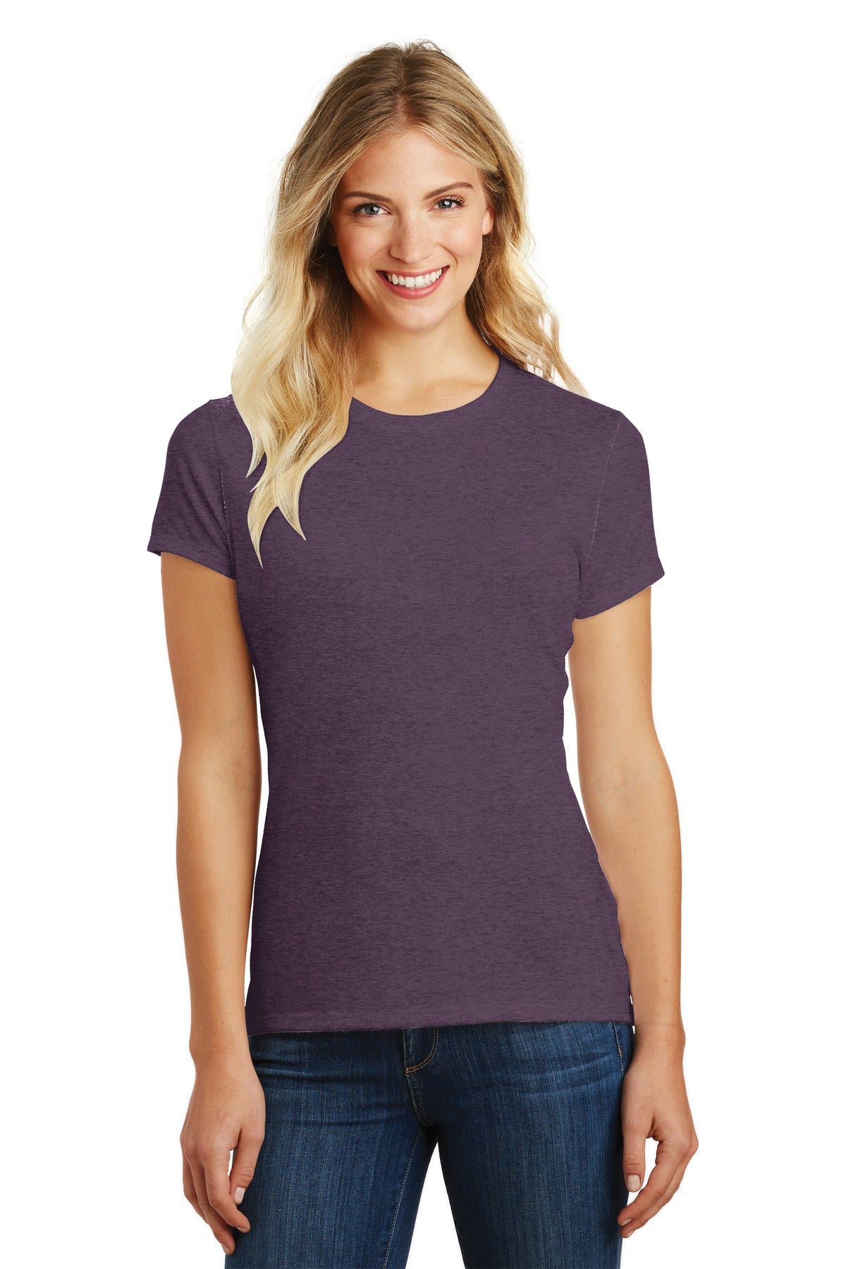 District  Women's Perfect Blend CVC Tee DM108L
