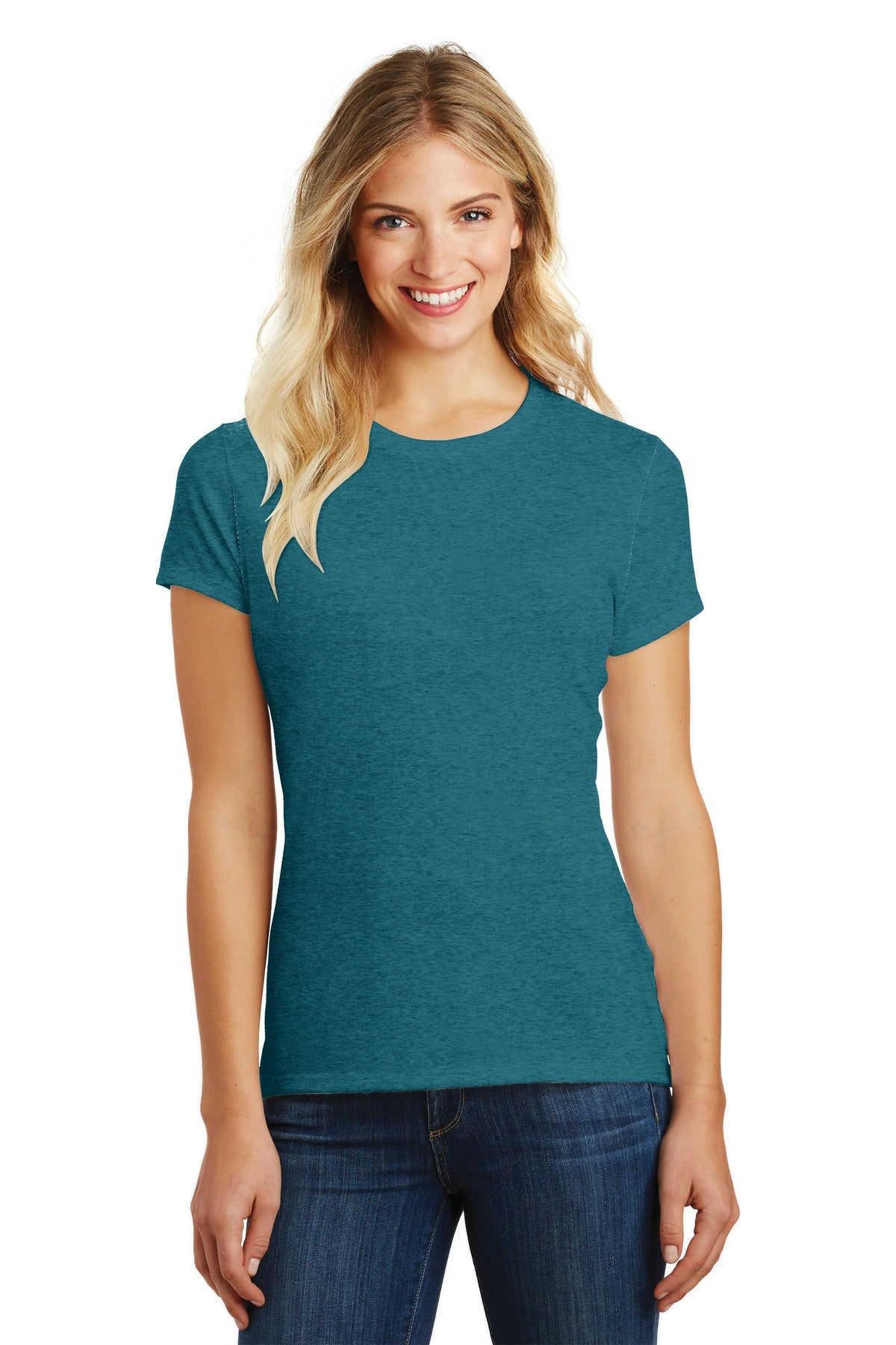 District  Women's Perfect Blend CVC Tee DM108L