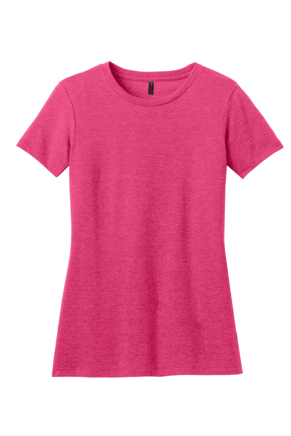 District  Women's Perfect Blend CVC Tee DM108L