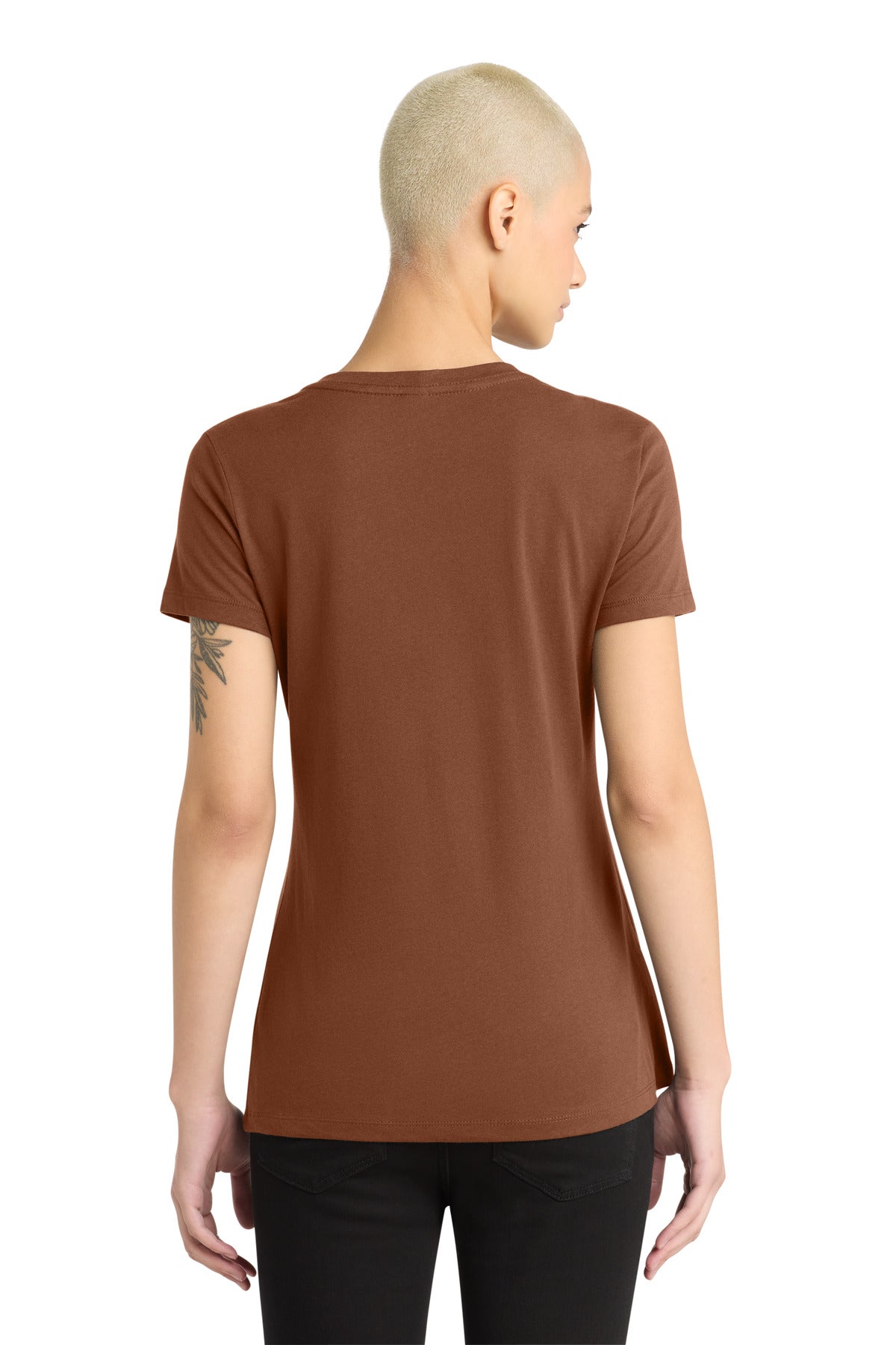 District Women's Perfect Weight V-Neck Tee DM1170L