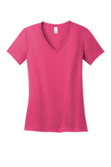 District Women's Perfect Weight V-Neck Tee DM1170L