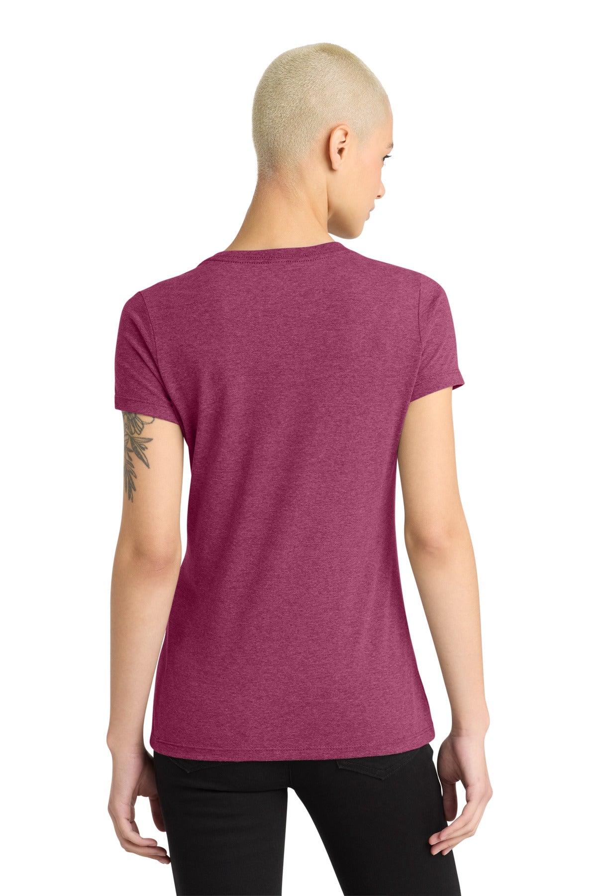 District Women's Perfect Weight V-Neck Tee DM1170L