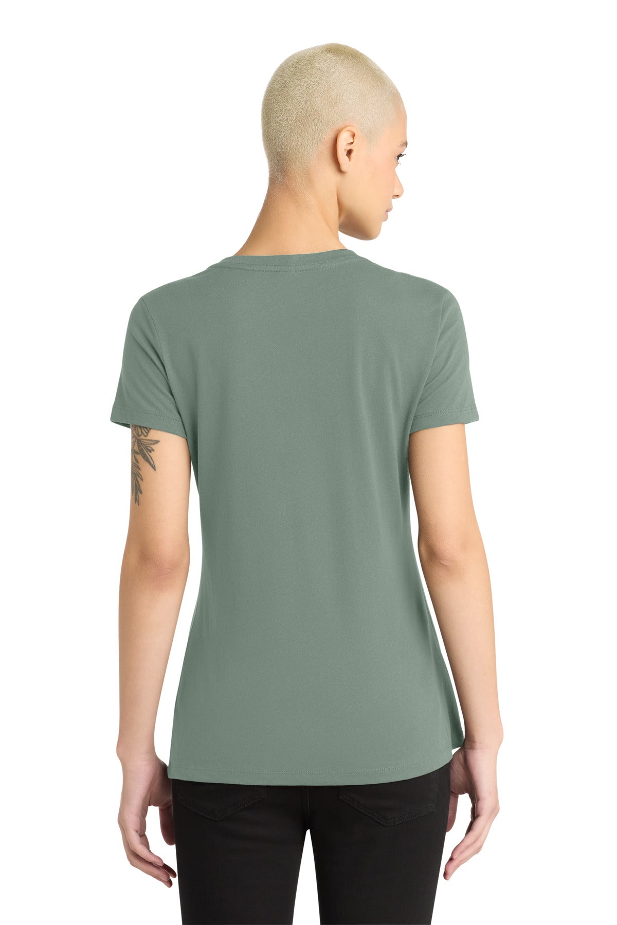 District Women's Perfect Weight V-Neck Tee DM1170L