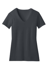 District Women's Perfect Blend CVC V-Neck Tee DM1190L