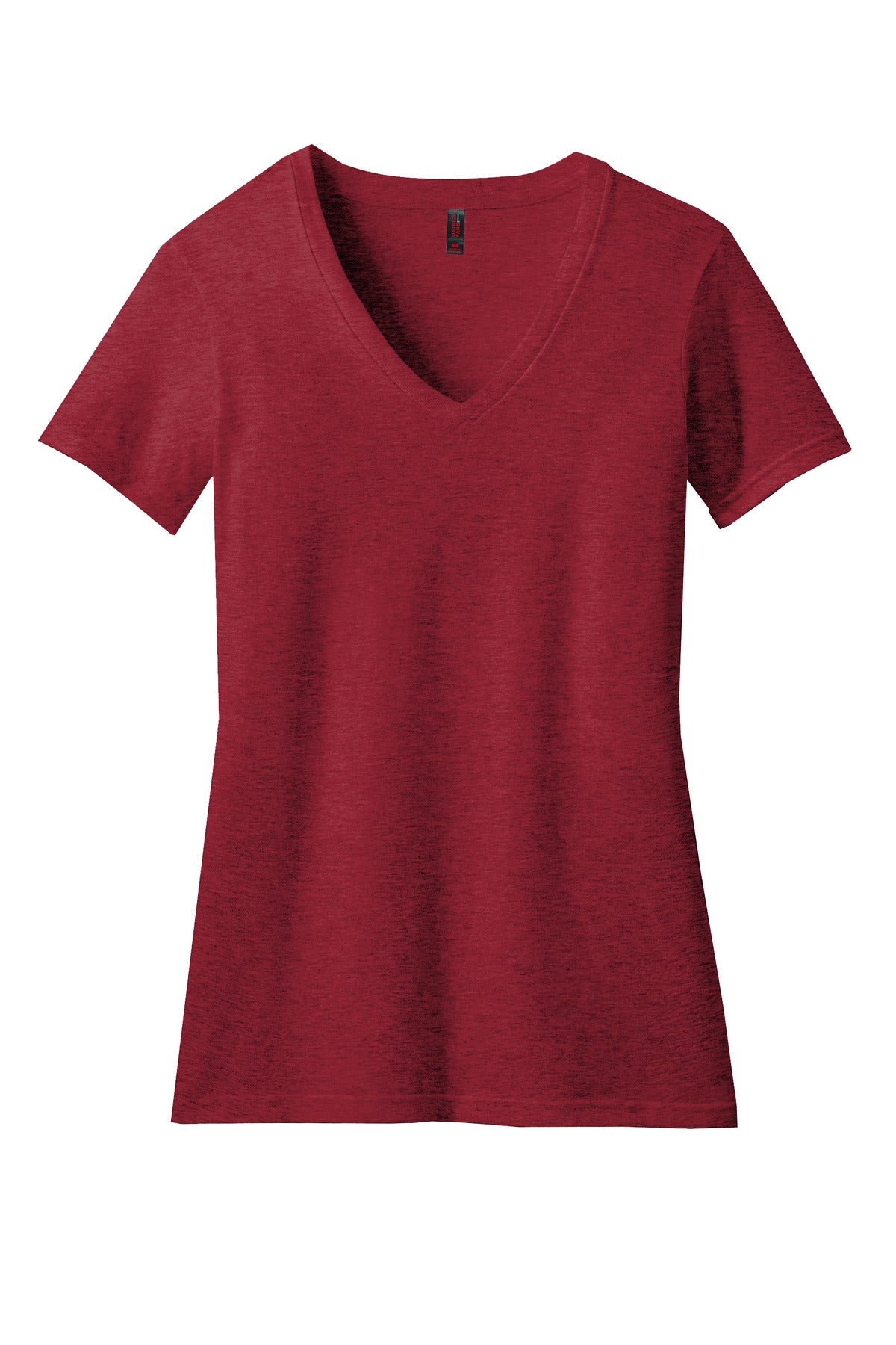 District Women's Perfect Blend CVC V-Neck Tee DM1190L