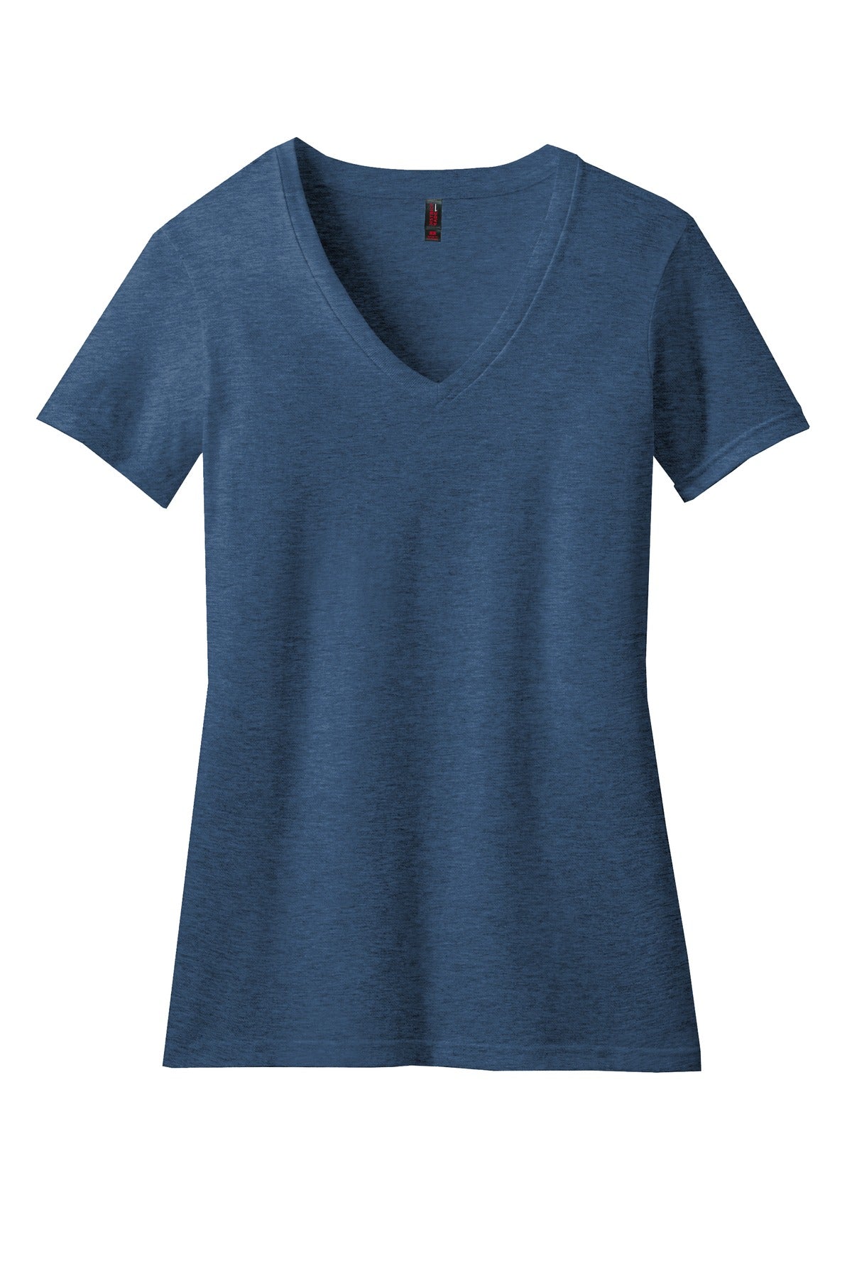District Women's Perfect Blend CVC V-Neck Tee DM1190L