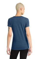 District Women's Perfect Blend CVC V-Neck Tee DM1190L
