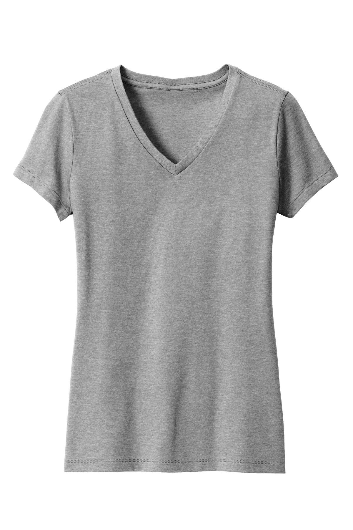 District Women's Perfect Blend CVC V-Neck Tee DM1190L