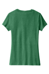 District Women's Perfect Blend CVC V-Neck Tee DM1190L