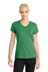District Women's Perfect Blend CVC V-Neck Tee DM1190L