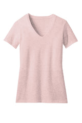 District Women's Perfect Blend CVC V-Neck Tee DM1190L