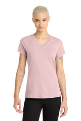District Women's Perfect Blend CVC V-Neck Tee DM1190L