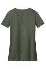 District Women's Perfect Blend CVC V-Neck Tee DM1190L