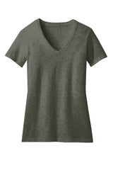 District Women's Perfect Blend CVC V-Neck Tee DM1190L