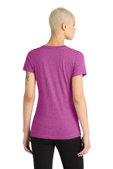 District Women's Perfect Blend CVC V-Neck Tee DM1190L