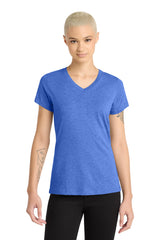 District Women's Perfect Blend CVC V-Neck Tee DM1190L