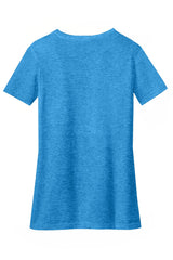District Women's Perfect Blend CVC V-Neck Tee DM1190L