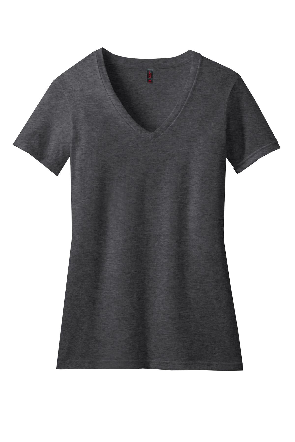 District Women's Perfect Blend CVC V-Neck Tee DM1190L