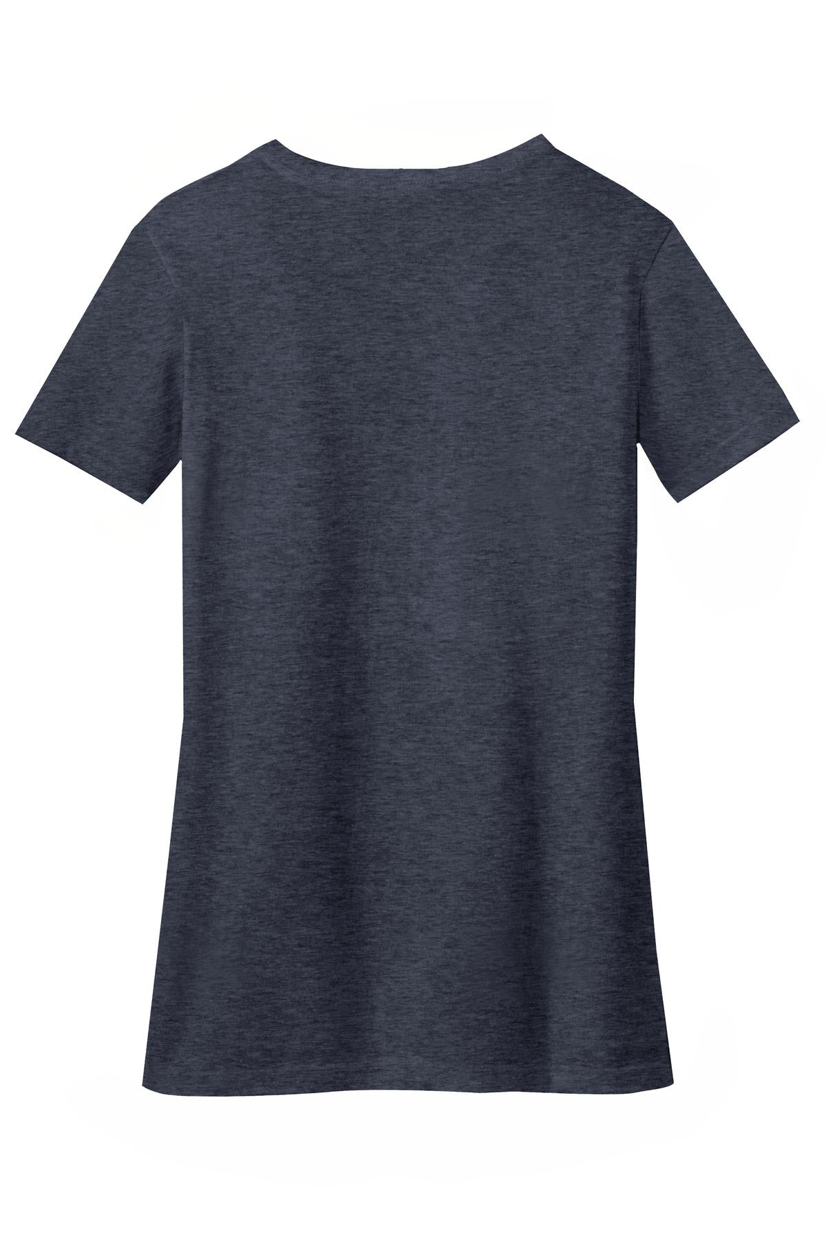 District Women's Perfect Blend CVC V-Neck Tee DM1190L