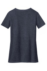 District Women's Perfect Blend CVC V-Neck Tee DM1190L