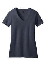 District Women's Perfect Blend CVC V-Neck Tee DM1190L