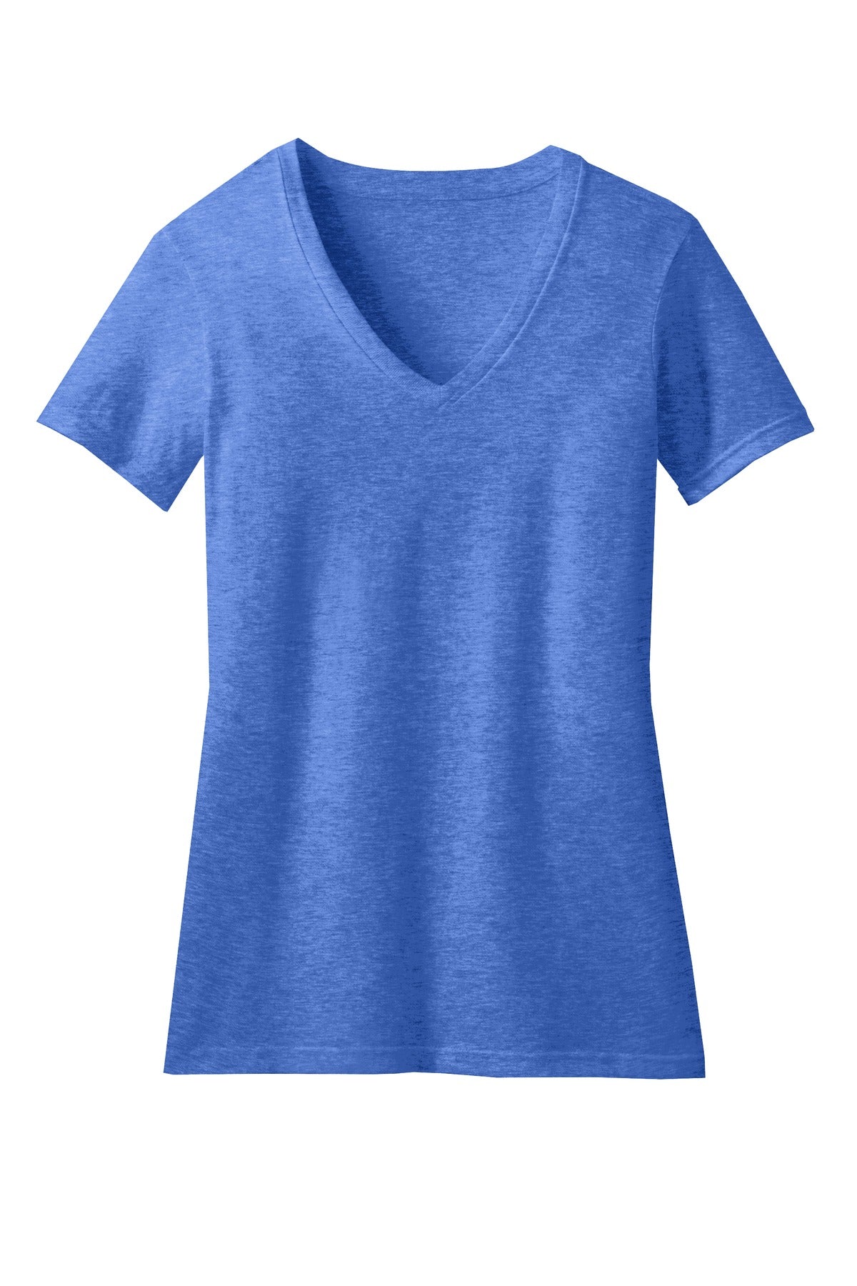 District Women's Perfect Blend CVC V-Neck Tee DM1190L